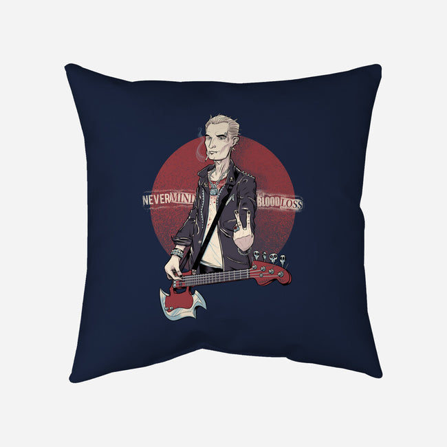 Nevermind the Blood Loss-none removable cover w insert throw pillow-kgullholmen