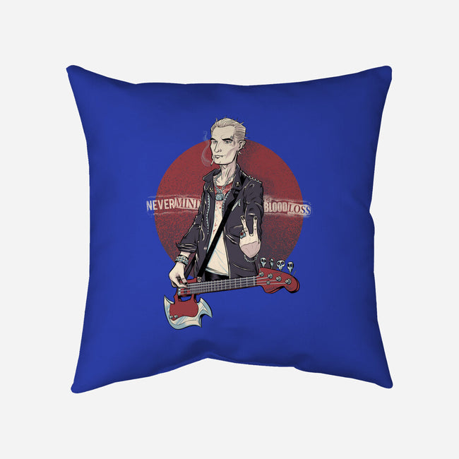 Nevermind the Blood Loss-none removable cover w insert throw pillow-kgullholmen