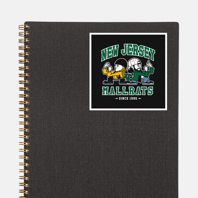 New Jersey Mallrats-none glossy sticker-Nemons