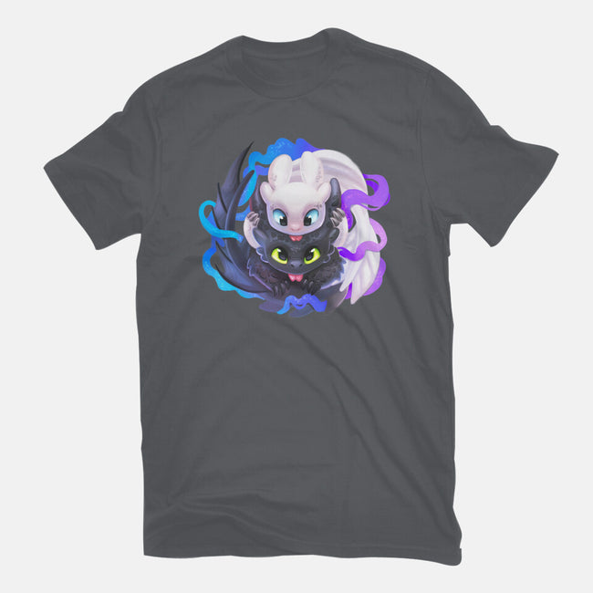 Night Light-unisex basic tee-TsaoShin