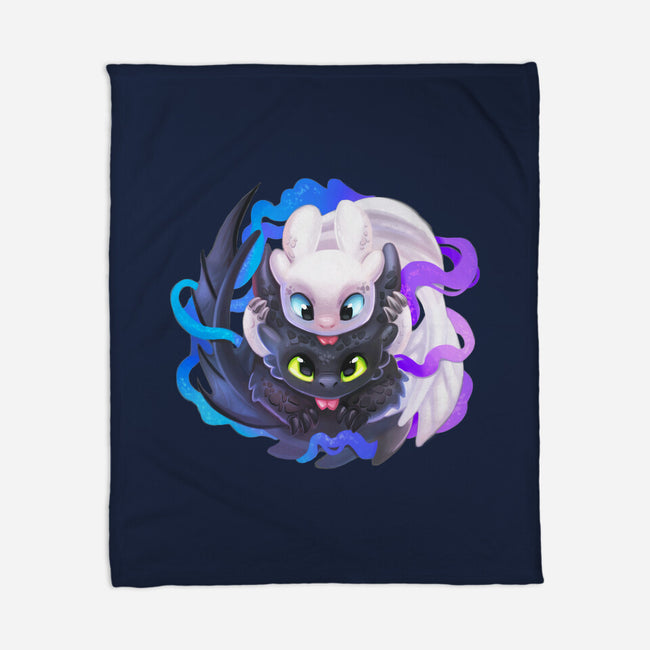 Night Light-none fleece blanket-TsaoShin