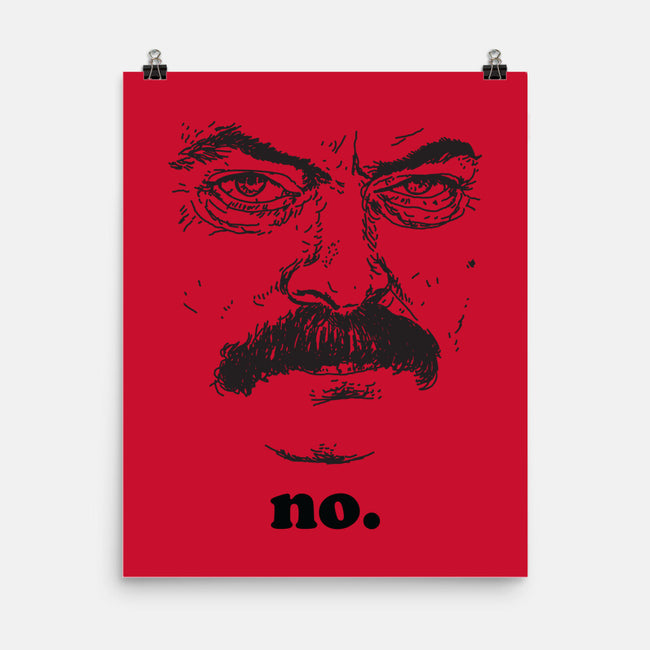 NO-none matte poster-CupidsArt