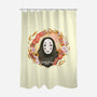 No Face-none polyester shower curtain-Cinnamoron
