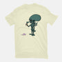 No One Can Hear Ice-Cream-womens fitted tee-pscof42