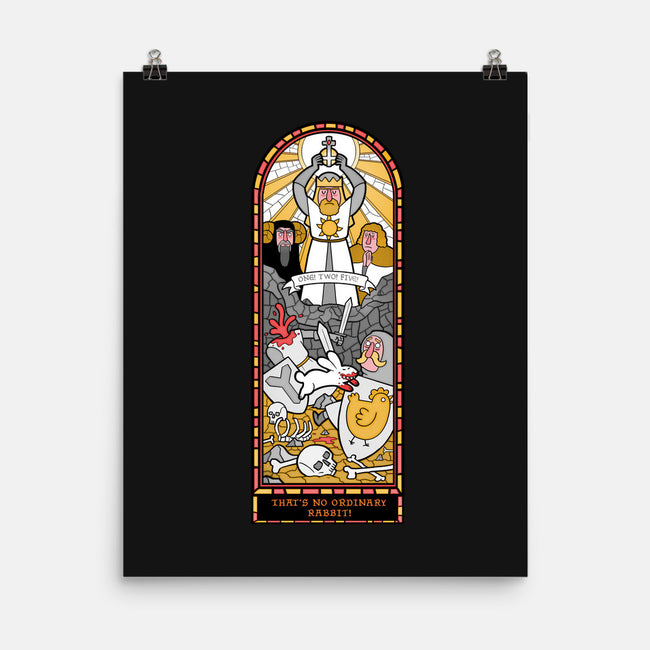 No Ordinary Rabbit!-none matte poster-queenmob