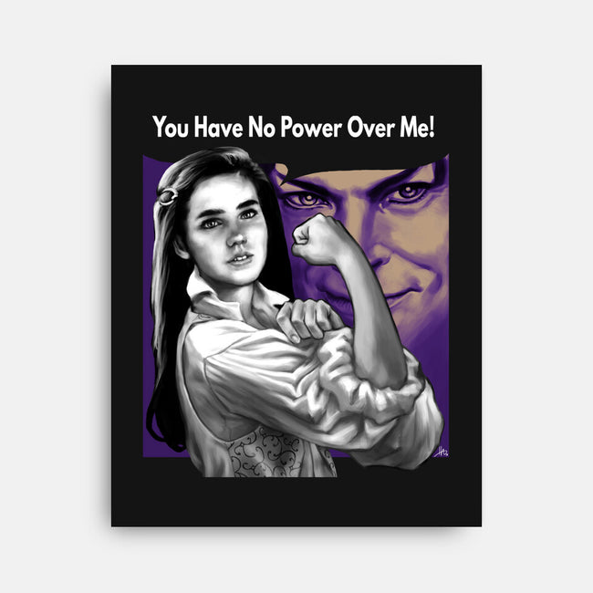 No Power Over Me-none stretched canvas-hugohugo
