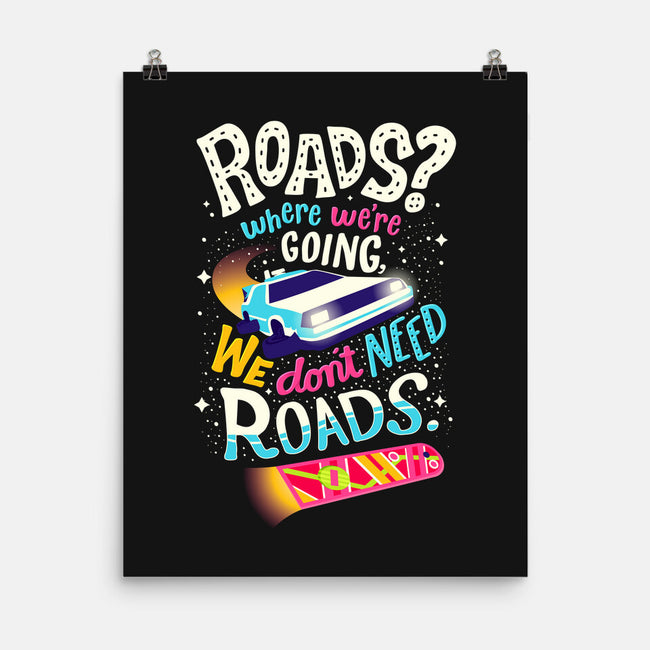 No Roads-none matte poster-risarodil