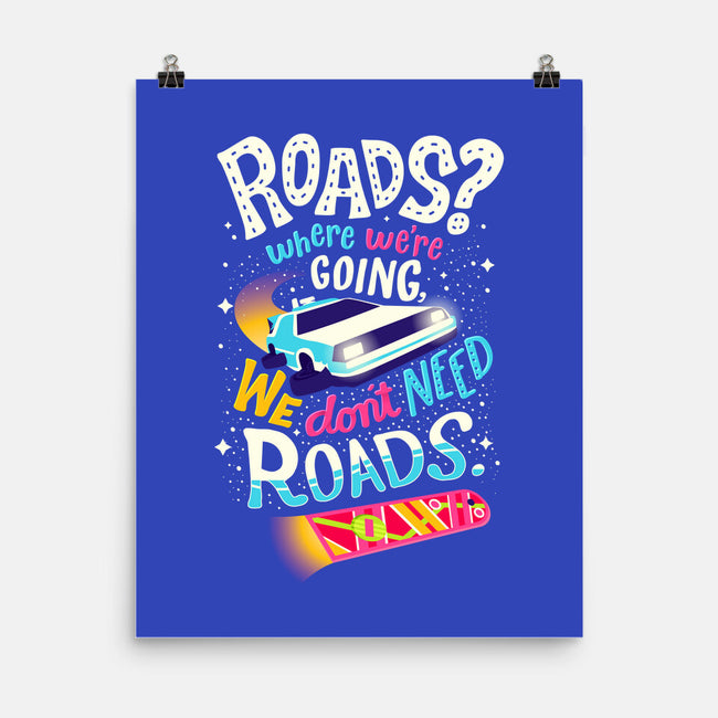 No Roads-none matte poster-risarodil