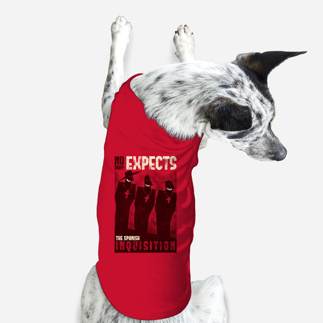Nobody Expects Them!-dog basic pet tank-queenmob
