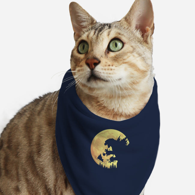 Noh! Noh! Noh!-cat bandana pet collar-maped