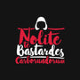 Nolite te Bastardes Carborundorum-none stretched canvas-Retro Review