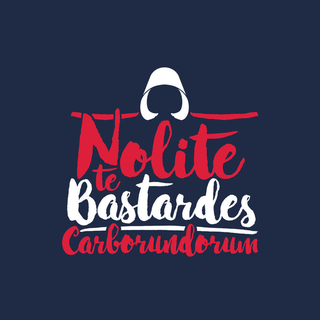 Nolite te Bastardes Carborundorum-none polyester shower curtain-Retro Review