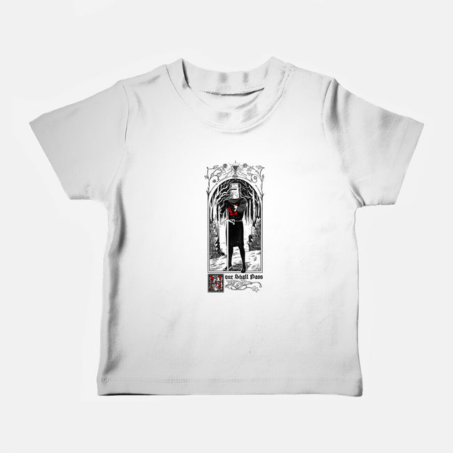 None Shall Pass-baby basic tee-Mathiole