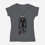 None Shall Pass-womens v-neck tee-Mathiole