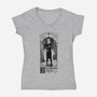 None Shall Pass-womens v-neck tee-Mathiole