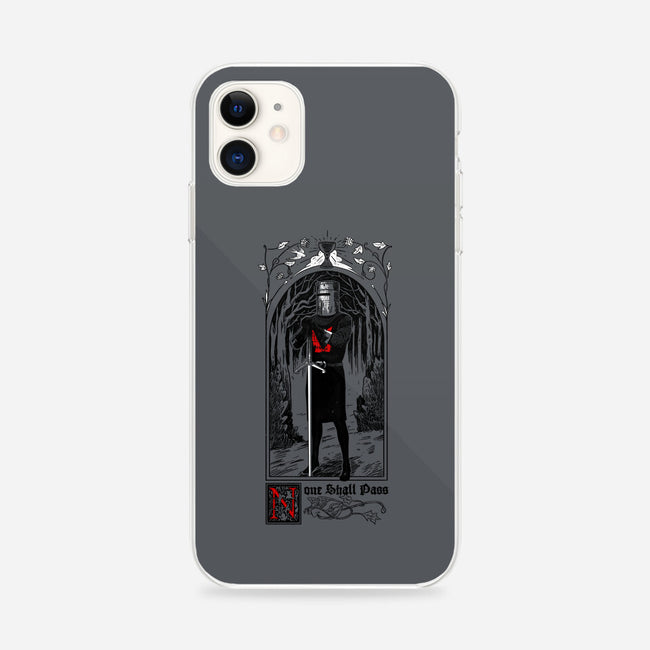 None Shall Pass-iphone snap phone case-Mathiole