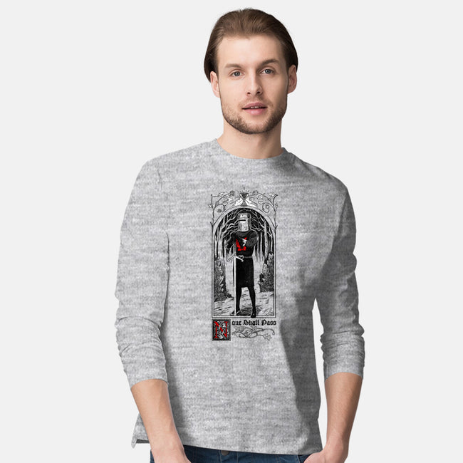 None Shall Pass-mens long sleeved tee-Mathiole