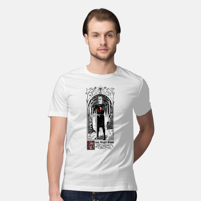 None Shall Pass-mens premium tee-Mathiole