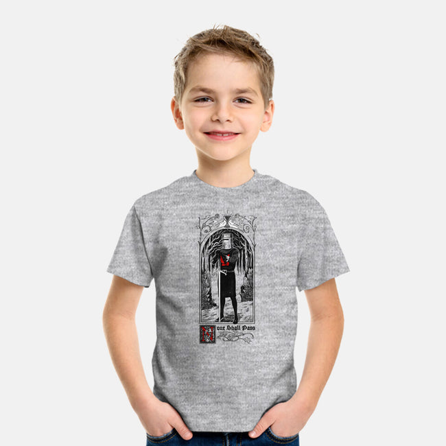 None Shall Pass-youth basic tee-Mathiole