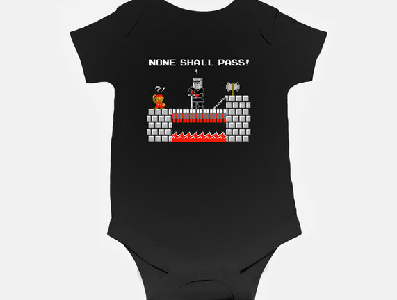 None Shall Pass Including Plumbers