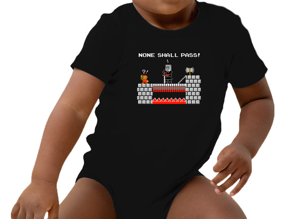 None Shall Pass Including Plumbers