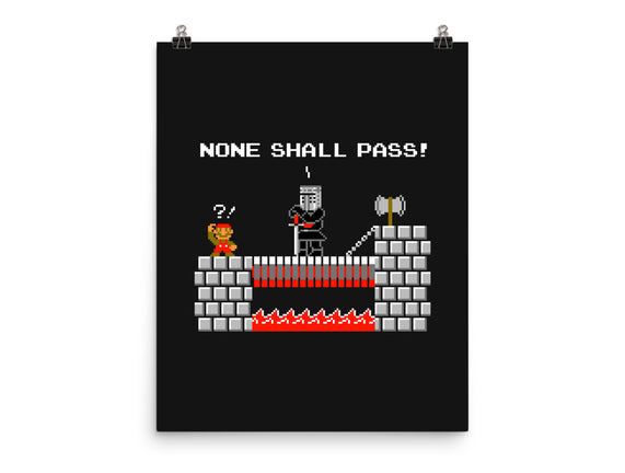 None Shall Pass Including Plumbers