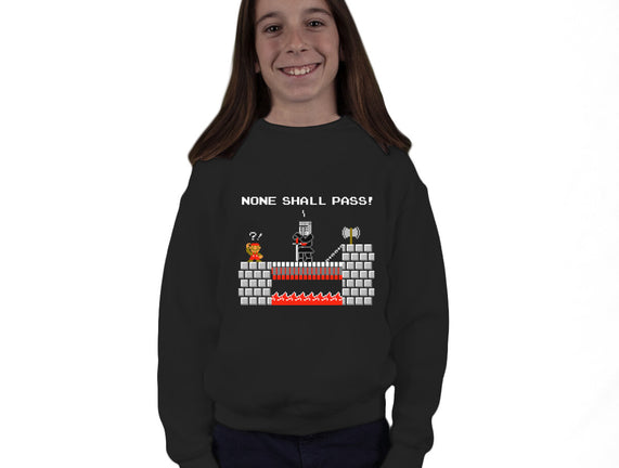 None Shall Pass Including Plumbers