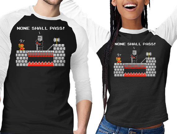 None Shall Pass Including Plumbers
