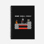 None Shall Pass Including Plumbers-none dot grid notebook-RyanAstle