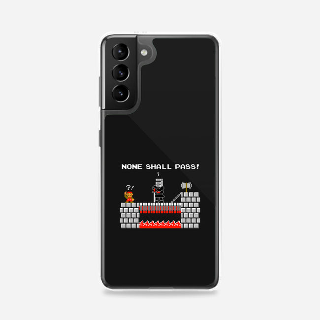 None Shall Pass Including Plumbers-samsung snap phone case-RyanAstle