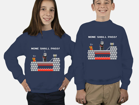 None Shall Pass Including Plumbers