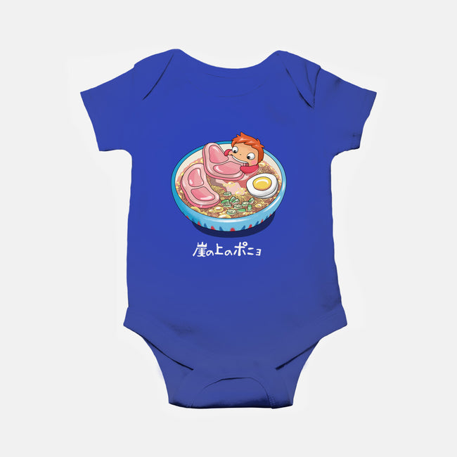 Noodle Swim-baby basic onesie-vp021