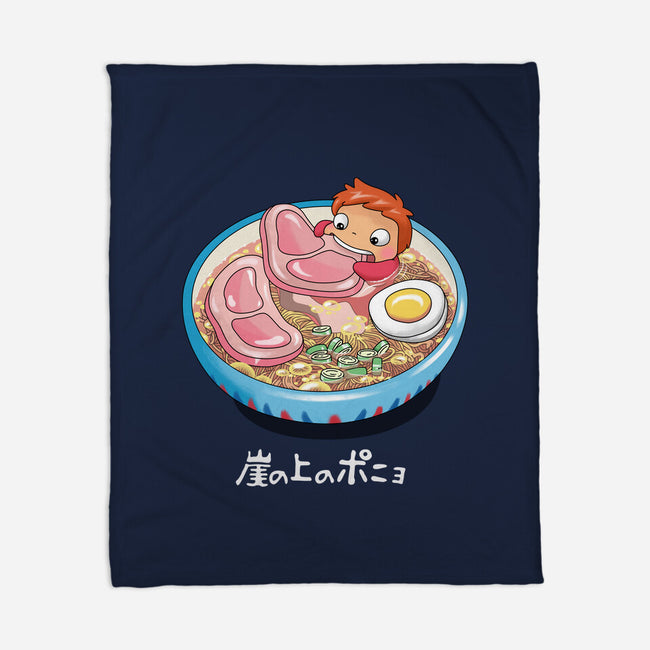 Noodle Swim-none fleece blanket-vp021