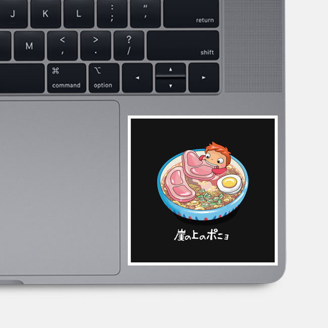 Noodle Swim-none glossy sticker-vp021