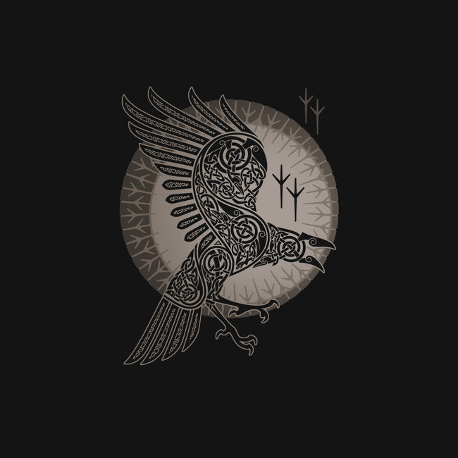 Norse Raven-womens off shoulder tee-RAIDHO