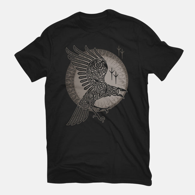 Norse Raven-unisex basic tee-RAIDHO