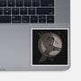 Norse Raven-none glossy sticker-RAIDHO