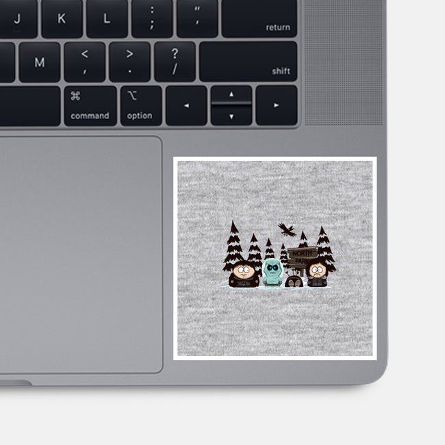 North Park-none glossy sticker-ducfrench