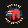 Not Fast, Not Furious-none polyester shower curtain-DinomIke