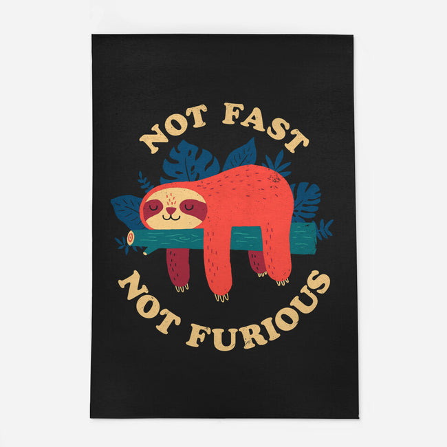 Not Fast, Not Furious-none indoor rug-DinomIke
