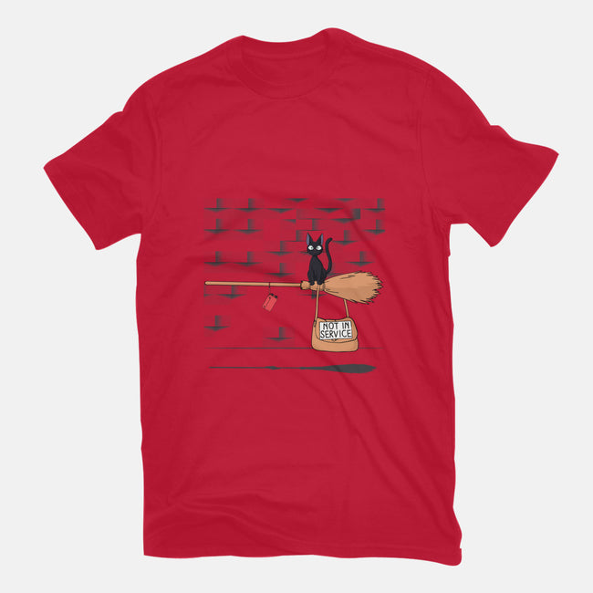 Not In Service-mens heavyweight tee-maped