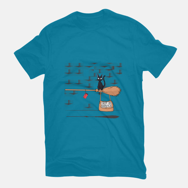 Not In Service-mens heavyweight tee-maped