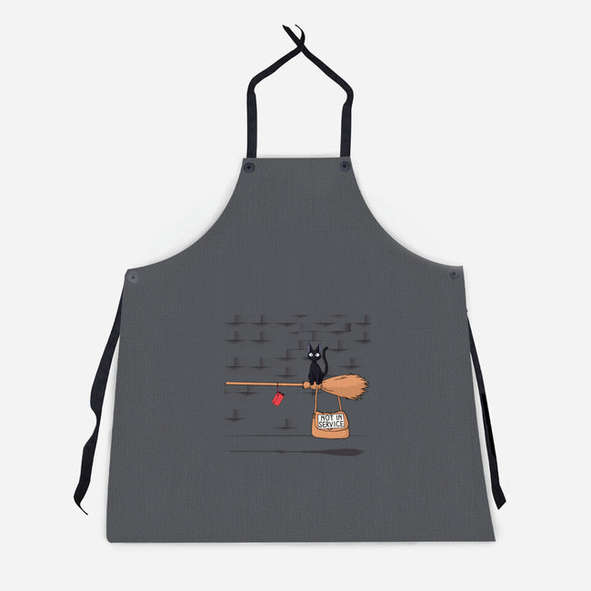 Not In Service-unisex kitchen apron-maped