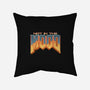 NOT IN THE MOOD-none removable cover throw pillow-Skullpy