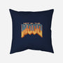NOT IN THE MOOD-none removable cover throw pillow-Skullpy