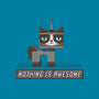 Nothing is Awesome-none glossy sticker-griftgfx