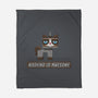 Nothing is Awesome-none fleece blanket-griftgfx
