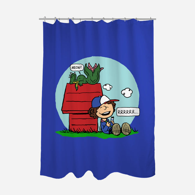 Nougats-none polyester shower curtain-zerobriant