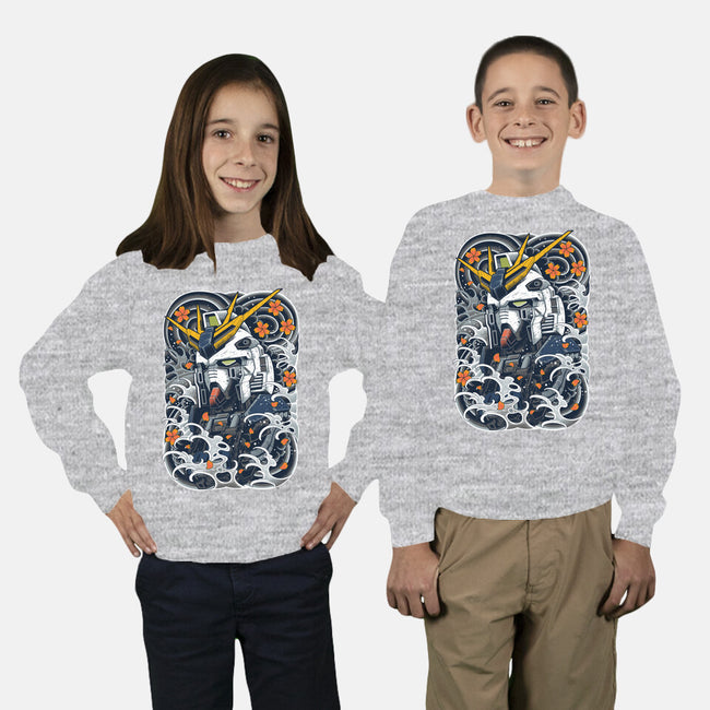 Nu Mecha Ink-youth crew neck sweatshirt-Snapnfit