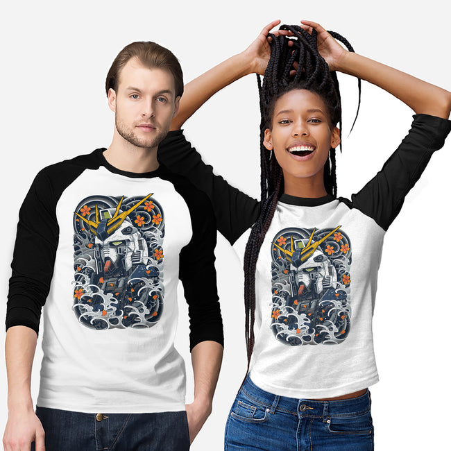 Nu Mecha Ink-unisex baseball tee-Snapnfit